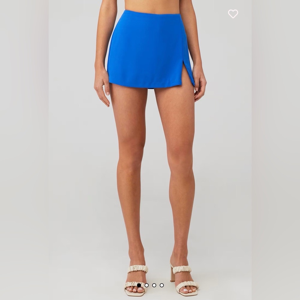 Amanda Uprichard Dale Mini Skort with Slit